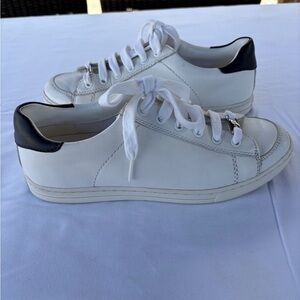 Coach Porter Leather Sneakers, Size 8